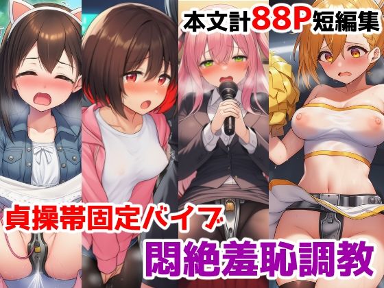 貞操帯固定バイブ悶絶羞恥調教短編集〜自力で外せないバイブで強〇羞恥イキさせられちゃう女の子たちの話  エロ画像707776