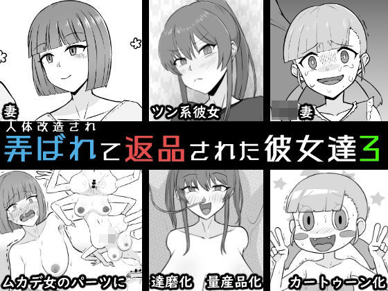 人体改造されて返品された彼女達3  エロ画像709265