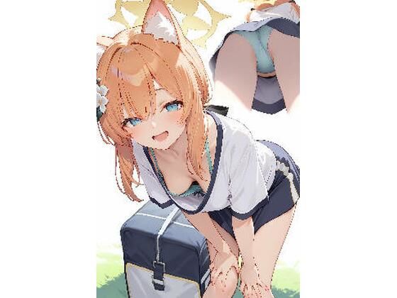 ブルアカCG集5-マルチアングル500枚（ノーマル・下着・メイド・着物・胸チラ）  エロ画像715581