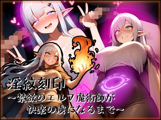 淫紋刻印〜禁欲のエルフ魔術師が快楽の虜になるまで〜  エロ画像718907